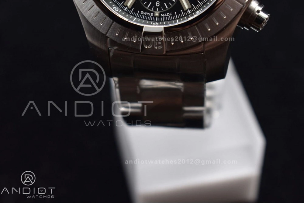 WeatherProof Avenger Chrono SS TF 1:1 Best Edition Black Dial on SS Bracelet A 161