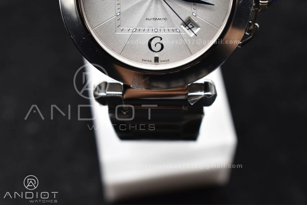 Efficient BVF Cartier Pasha Ladies Made 1:1 like the Genuine White Dial on SS Bracelet 531