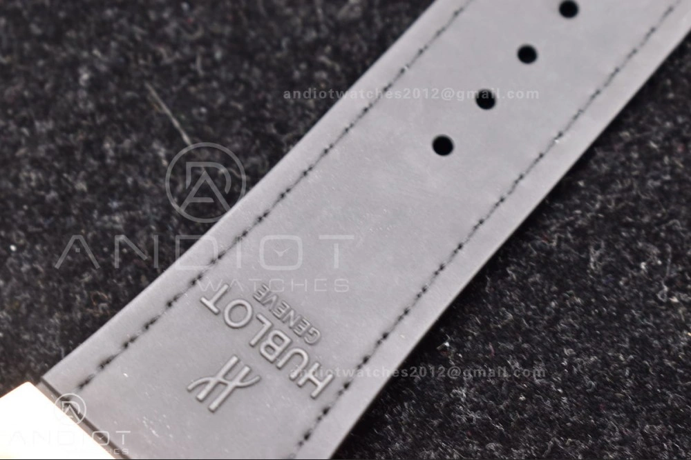 TimelessDesign Big Bang Unico Rainbow King RG 45mm ZF 1:1 Best Edition on Rainbow Gummy Strap A 277