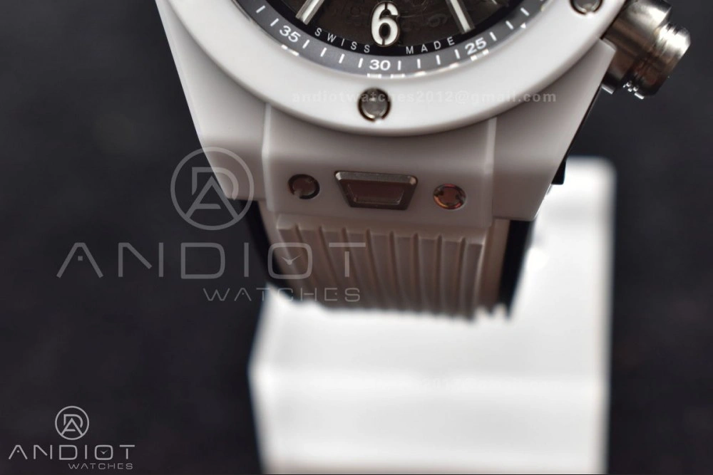 Reliable Big Bang Unico White Ceramic ZF 1:1 Best Edition Skeleton Dial on White Rubber Strap A 268