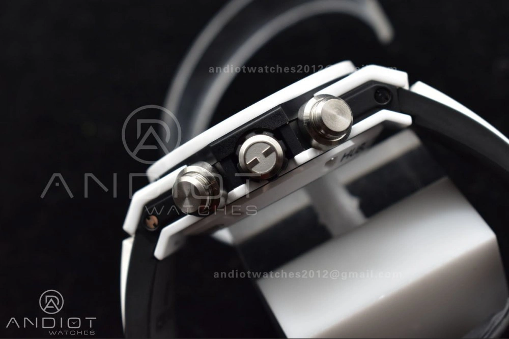 Reliable Big Bang Unico White Ceramic ZF 1:1 Best Edition Skeleton Dial on White Rubber Strap A 268