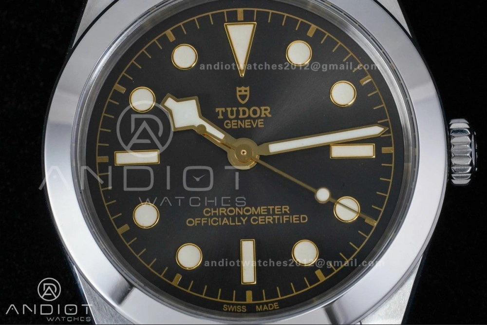 Elegant Black Bay 39mm SS KRF 1:1 Best Edition Anthracite Dial on Jubilee Bracelet SW 1251