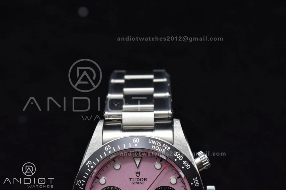 Black Bay Chrono SS TWF 1:1 Best Edition 2024 Pink Dial on SS Bracelet A Contemporary 1259