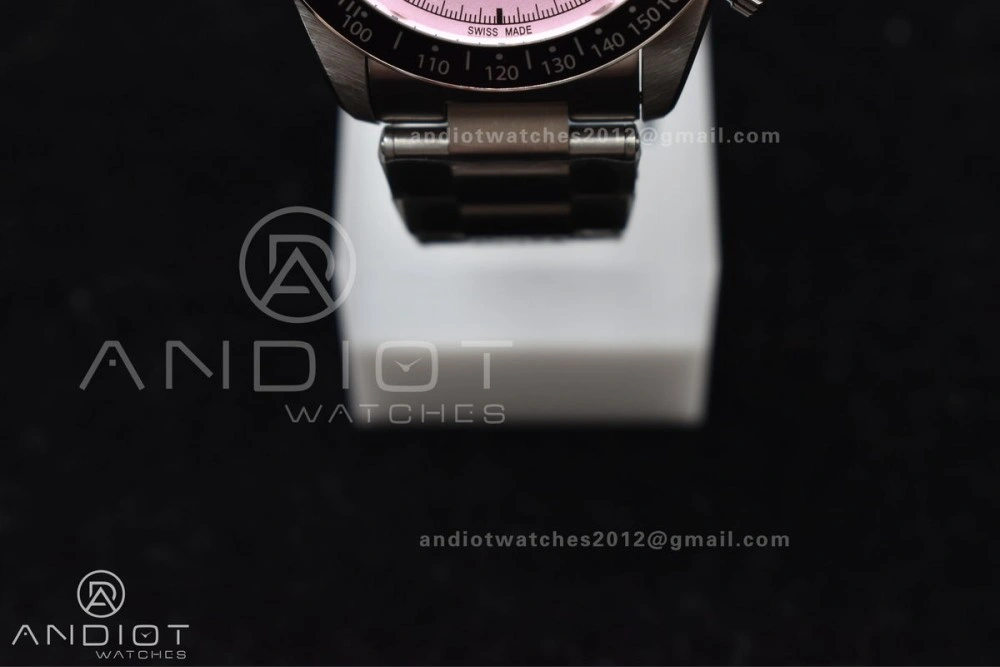 Black Bay Chrono SS TWF 1:1 Best Edition 2024 Pink Dial on SS Bracelet A Contemporary 1259
