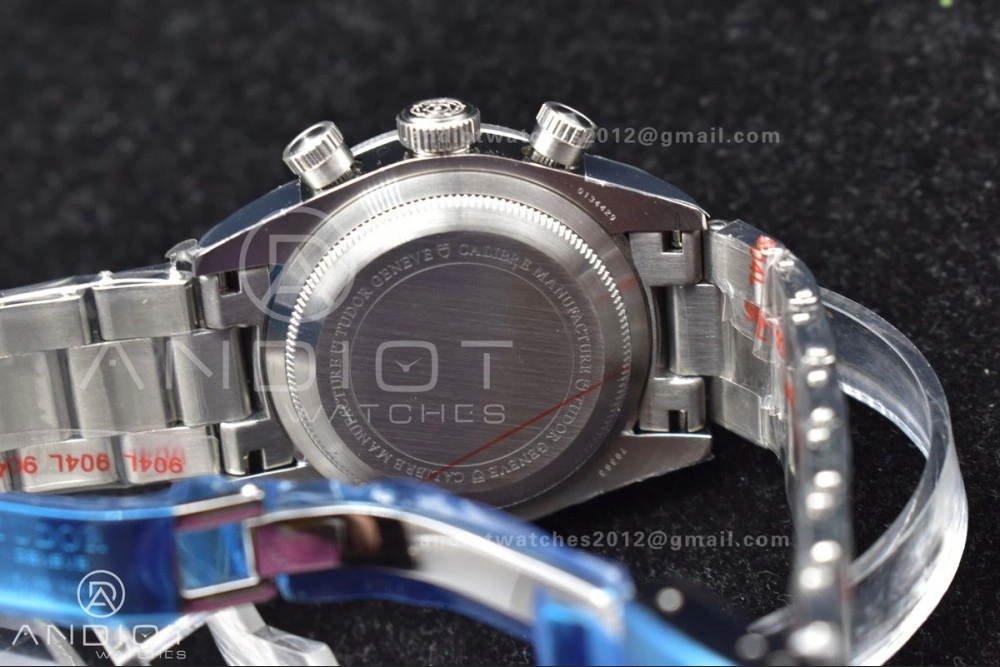HighQuality Black Bay Chrono SS TWS 1:1 Best Edition White Dial on SS Bracelet A 522
