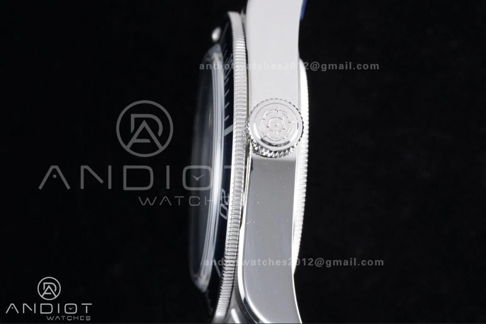 Affordable Black Bay Fifty Eight 39mm SS ZF 1:1 Best Edition Blue Dial on SS Bracelet A 1255
