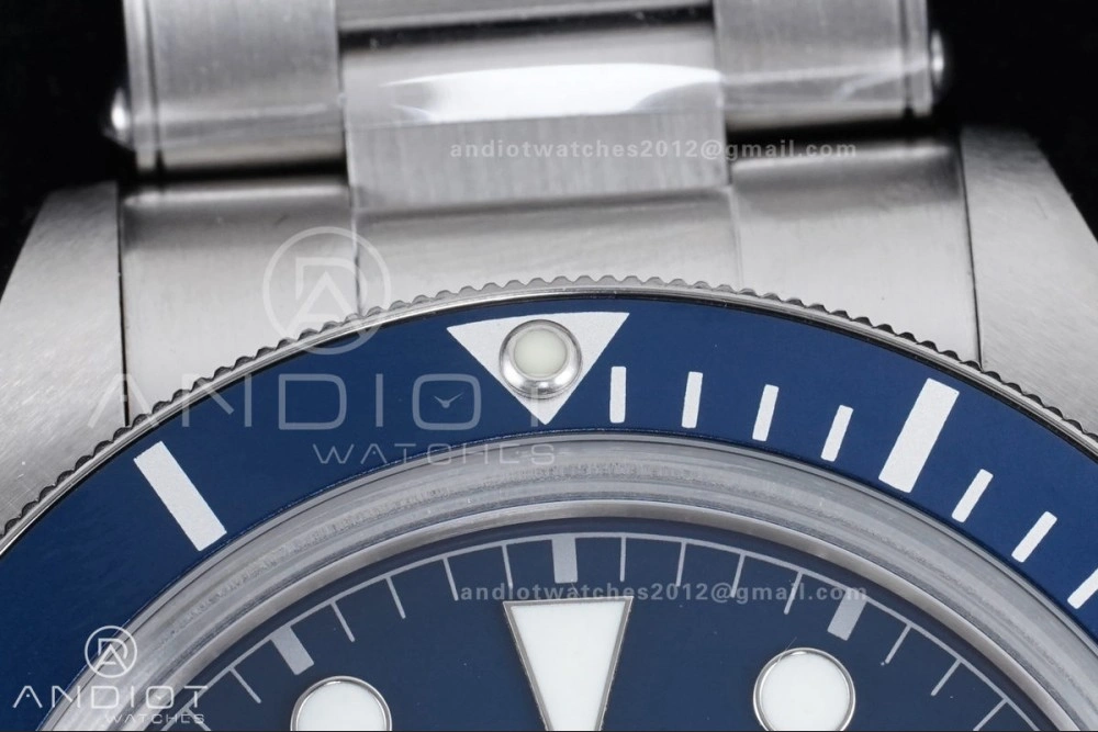 Affordable Black Bay Fifty Eight 39mm SS ZF 1:1 Best Edition Blue Dial on SS Bracelet A 1255