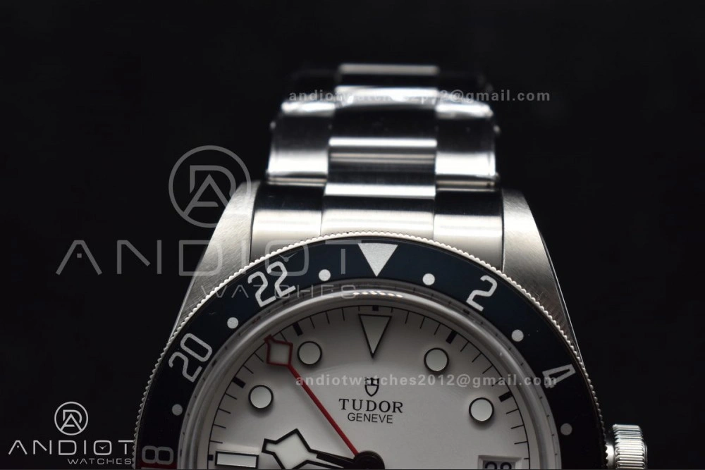 Black Bay GMT Pepsi Blue Red Bezel ZF 1:1 Best Edition White Dial on SS Bracelet A SoftTouch 521