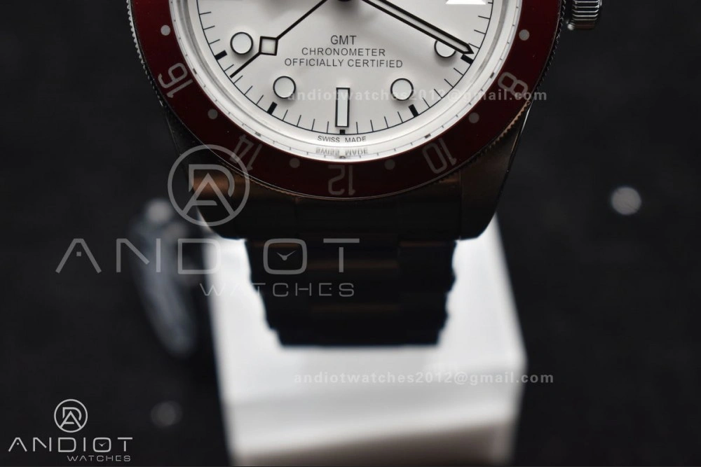 Black Bay GMT Pepsi Blue Red Bezel ZF 1:1 Best Edition White Dial on SS Bracelet A SoftTouch 521