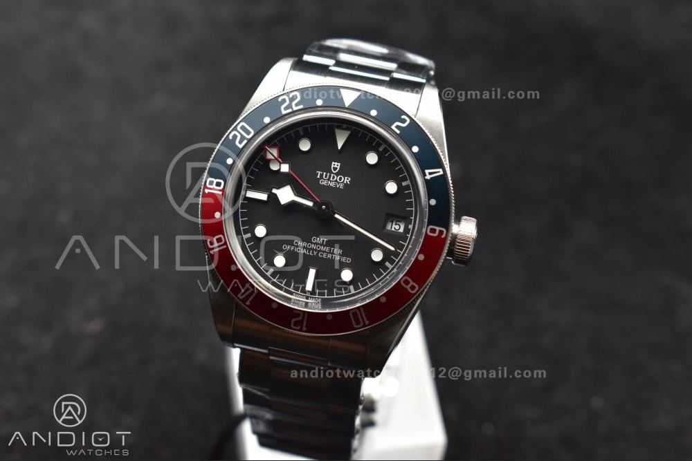 Black Bay GMT Pepsi Blue Red Bezel ZF 1:1 Best Edition on SS Bracelet A Practical 1268