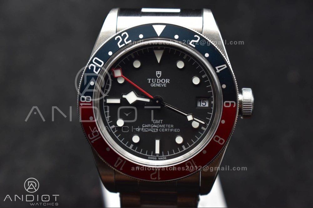 Black Bay GMT Pepsi Blue Red Bezel ZF 1:1 Best Edition on SS Bracelet A Practical 1268