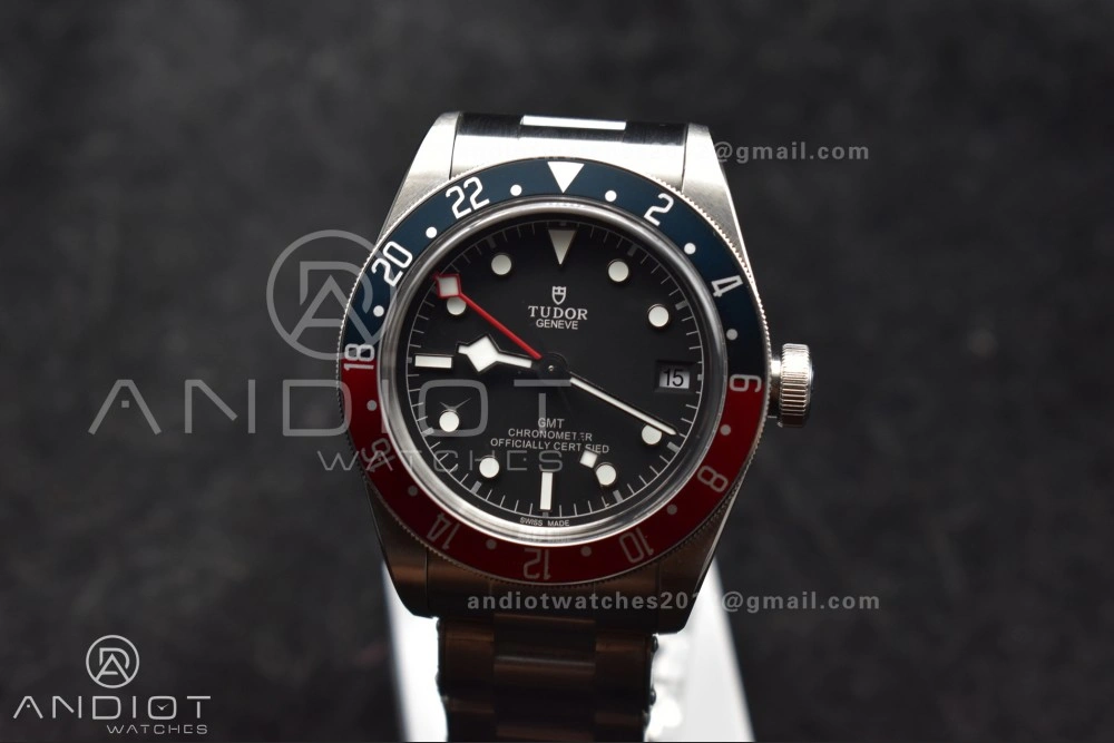 Black Bay GMT Pepsi Blue Red Bezel ZF 1:1 Best Edition on SS Bracelet A Practical 1268