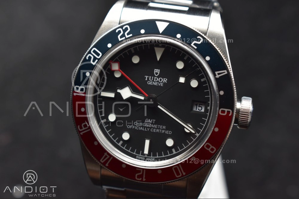 Black Bay GMT Pepsi Blue Red Bezel ZF 1:1 Best Edition on SS Bracelet A Practical 1268