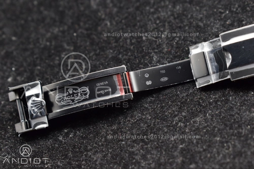 Blaken Daytona PVD Ceramic Bezel GETF Best Edition Skeleton Gold Dial on Black Rubber Strap SA Colorful 523