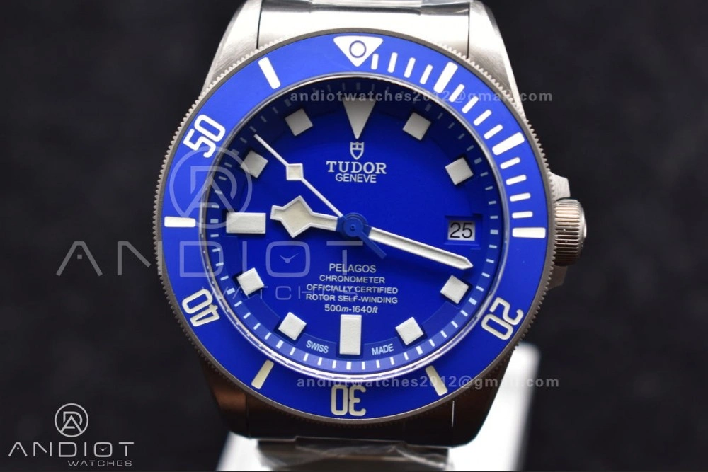 Blue Pelagos XF 1:1 Best Edition on Titanium Bracelet A2824 V Vibrant 1260
