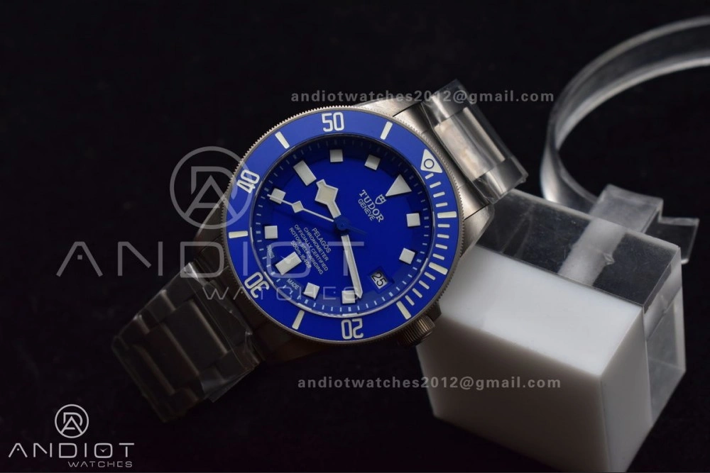 Blue Pelagos XF 1:1 Best Edition on Titanium Bracelet A2824 V Vibrant 1260