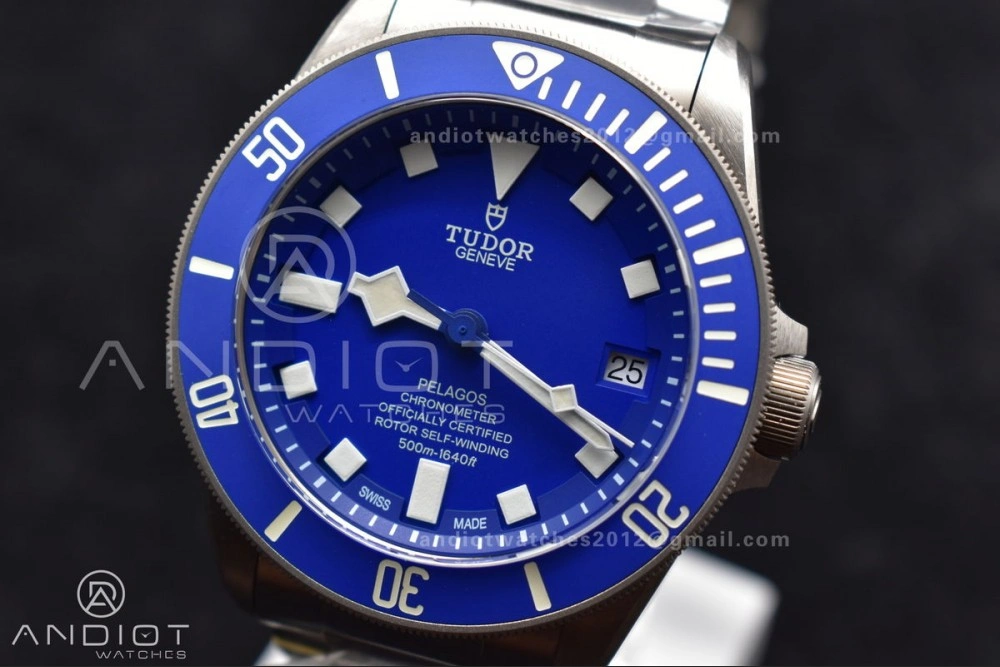 Blue Pelagos XF 1:1 Best Edition on Titanium Bracelet A2824 V Vibrant 1260