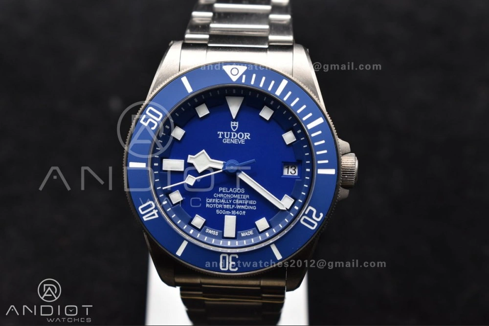 Blue Pelagos ZF 1:1 Best Edition on Titanium Bracelet A2824 V Snug 528