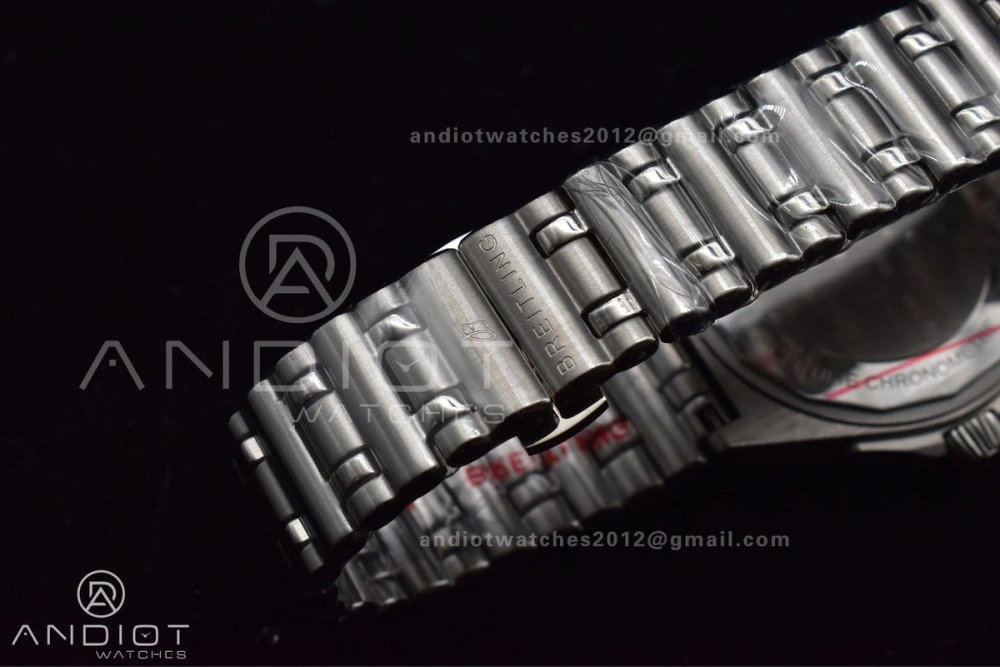 OdorResistant Breitling BLS Factory Chronomat Automatic 1:1 Best Edition GMT 40mm Blue Dial On SS Bracelet A 526