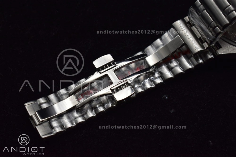 Breitling BLS Factory Chronomat Automatic 1:1 Best Edition GMT 40mm Green Dial On SS Bracelet A Durable 233