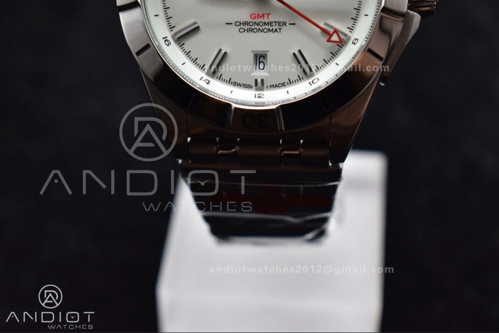Efficient Breitling BLS Factory Chronomat Automatic 1:1 Best Edition GMT 40mm White Dial On SS Bracelet A 162