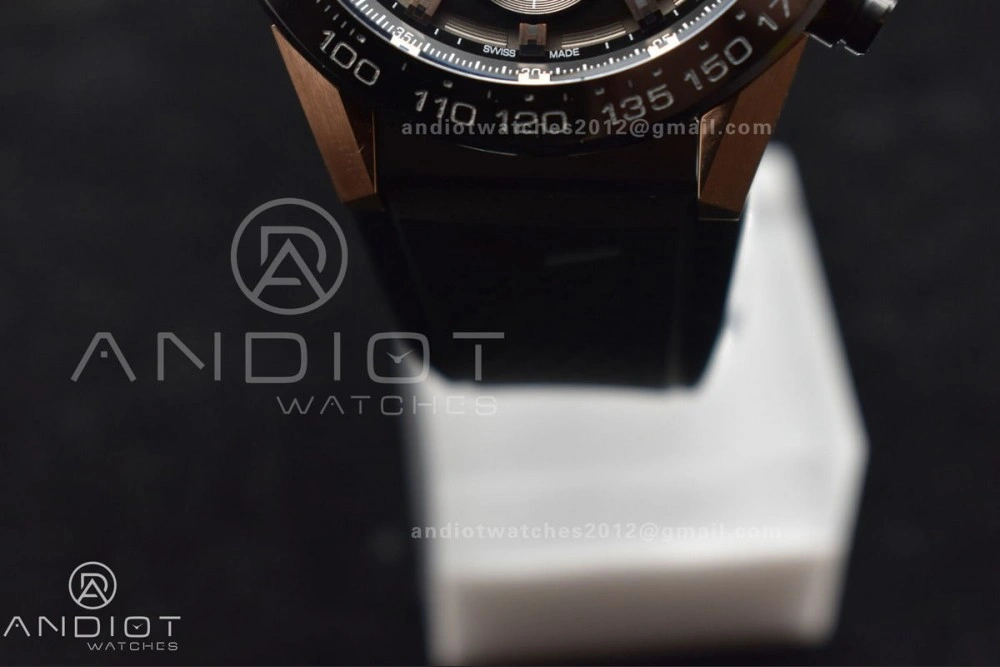 Carrera Cal. HEUER 01 45mm RG RU Blk XF A Tailored 1248