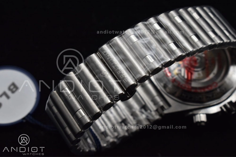 Chronomat B01 44mm SS BLSF 1:1 Best Edition Black Dial on SS Bracelet A Chic 166