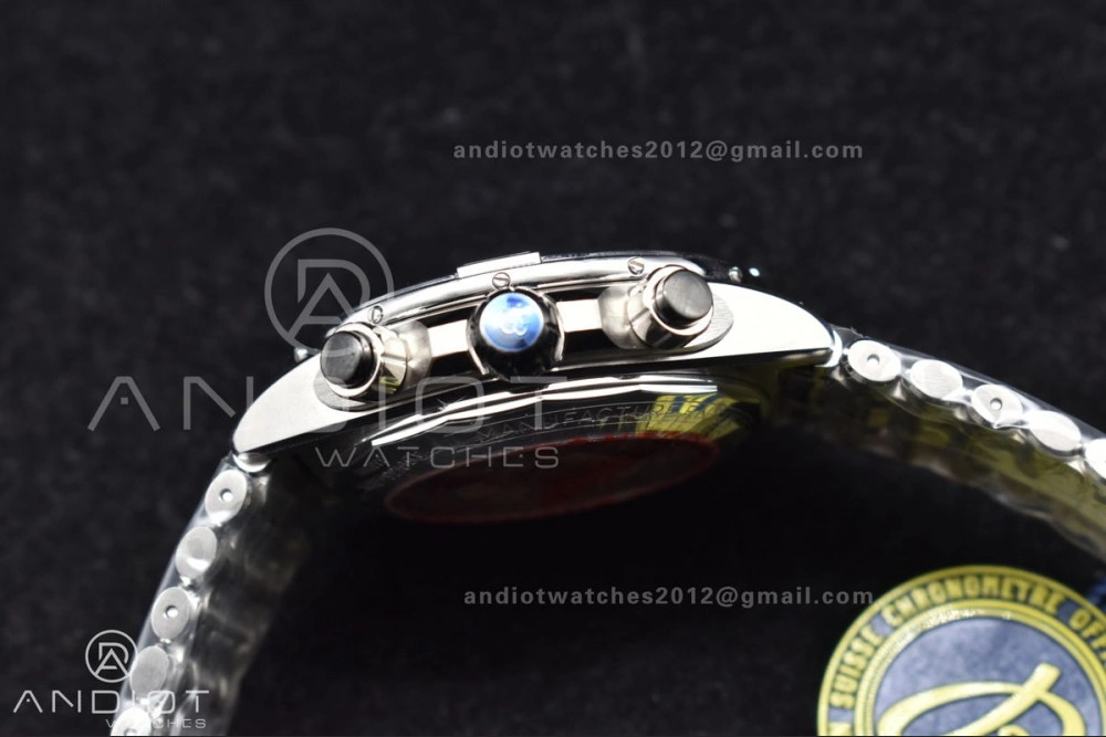 Chronomat B01 44mm SS BLSF 1:1 Best Edition Black Dial on SS Bracelet A Chic 166