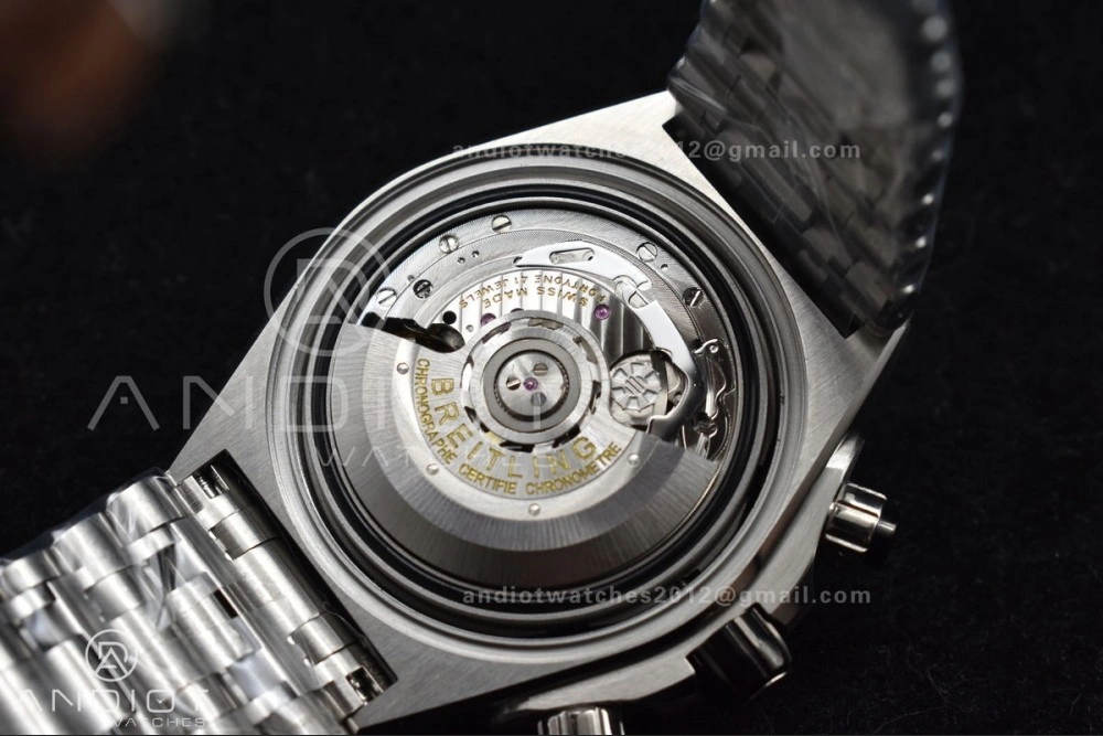 Chronomat B01 44mm SS BLSF 1:1 Best Edition Black Dial on SS Bracelet A Chic 166