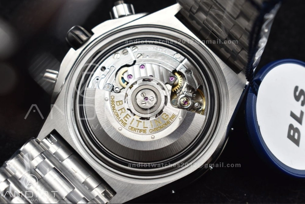 Chronomat B01 44mm SS BLSF 1:1 Best Edition Black Dial on SS Bracelet A Chic 166