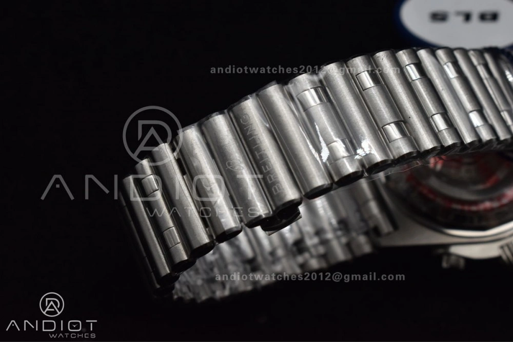 Chronomat B01 44mm SS BLSF 1:1 Best Edition Red Dial On SS Bracelet A Chic 181
