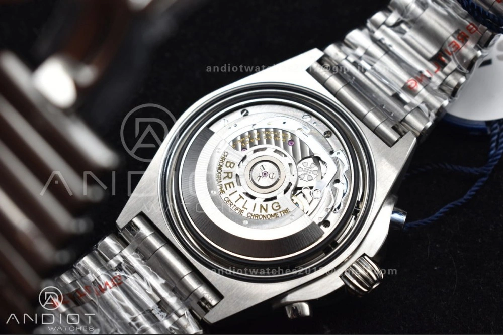 Chronomat B01 44mm SS BLSF 1:1 Best Edition Red Dial On SS Bracelet A Chic 181