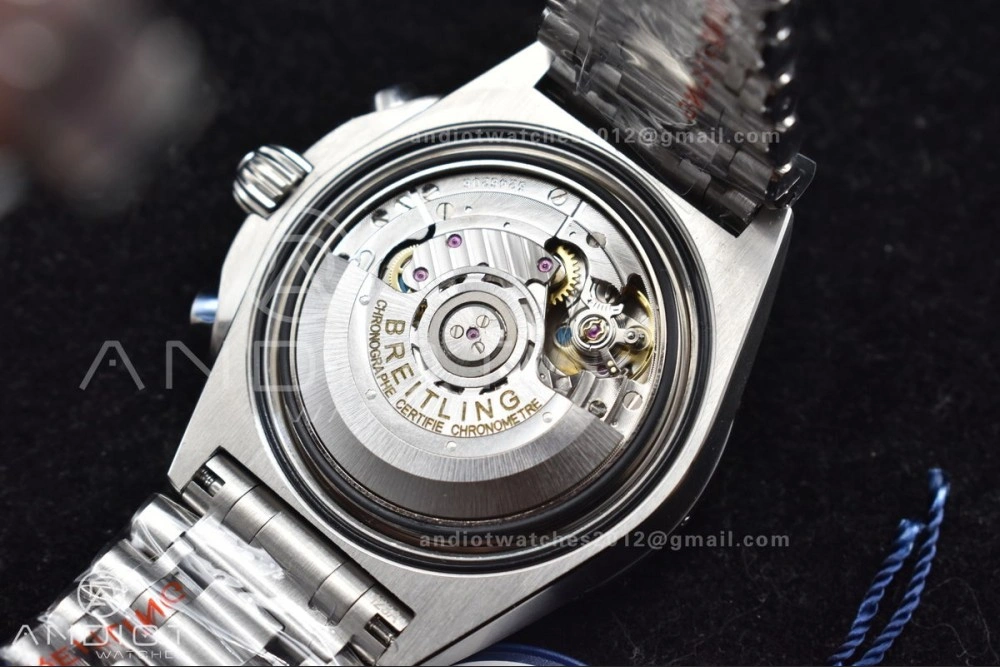Chronomat B01 44mm SS BLSF 1:1 Best Edition Red Dial On SS Bracelet A Chic 181