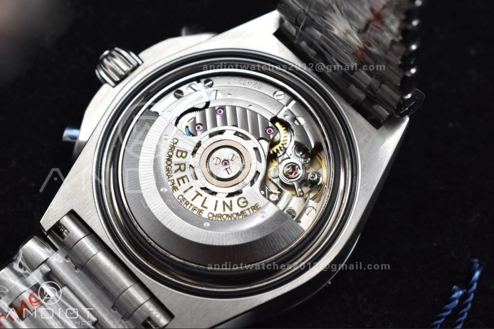 Chronomat B01 44mm SS BLSF 1:1 Best Edition Red Dial On SS Bracelet A Chic 181