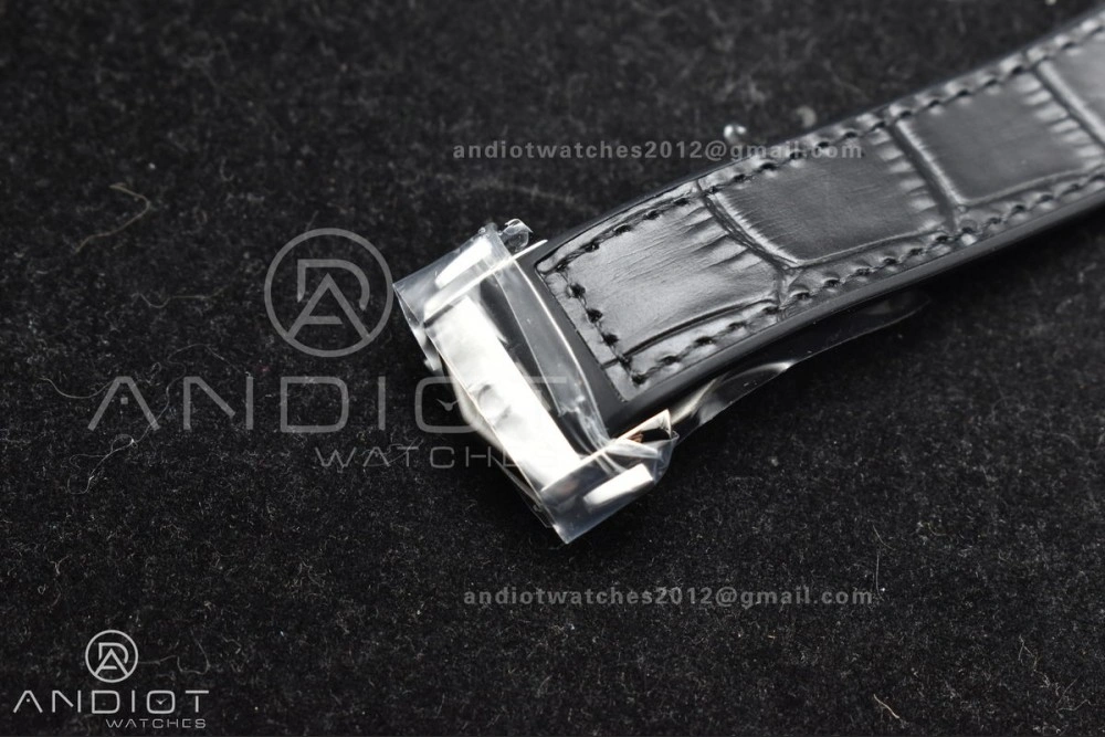 Constellation Black Ceramic SS VSF 1:1 Best Edition Black Dial on Black Gummy Strap A8900 Super Clone HighPerformance 545