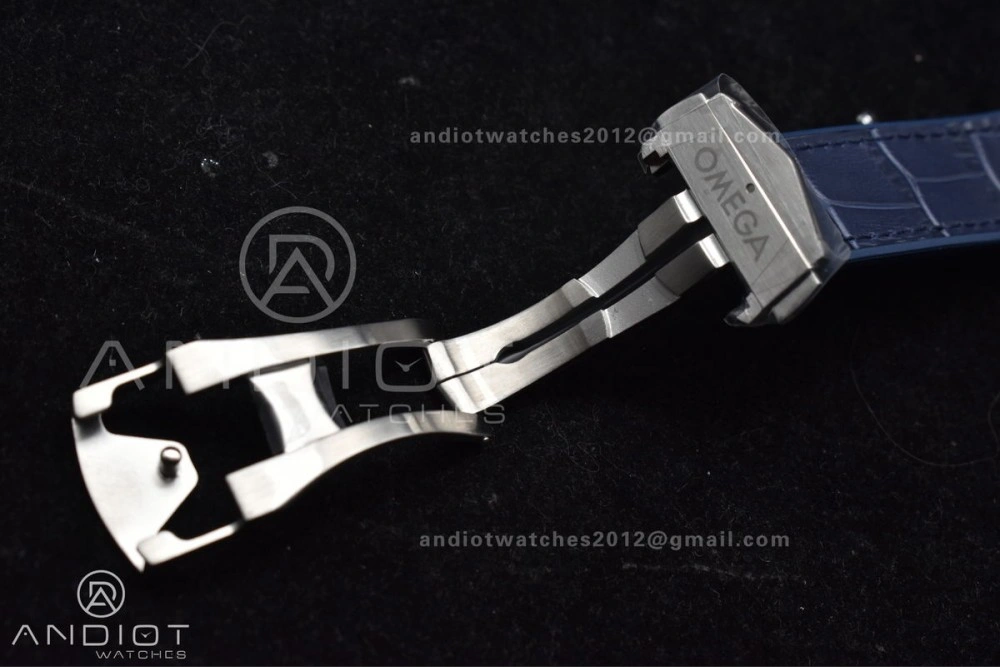 SunProtective Constellation Blue Ceramic SS VSF 1:1 Best Edition White Dial on Blue Gummy Strap A8900 Super Clone 36