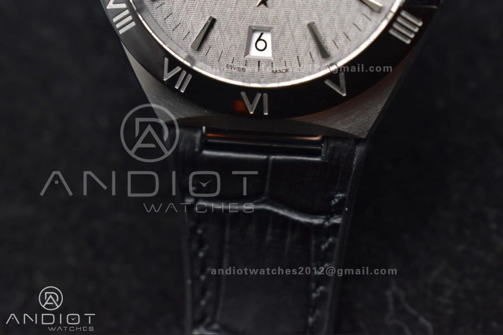 Constellation SS SBF 1:1 Best Edition Gray Dial on Black Gummy Strap A8900 Super Clone SoftTouch 1