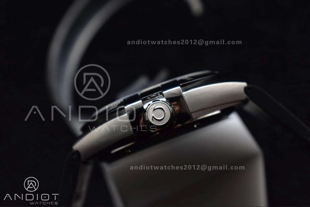 Constellation SS SBF 1:1 Best Edition Gray Dial on Black Gummy Strap A8900 Super Clone SoftTouch 1