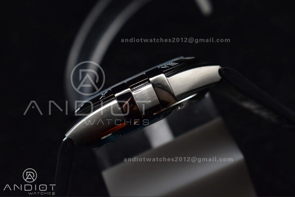 Constellation SS SBF 1:1 Best Edition Gray Dial on Black Gummy Strap A8900 Super Clone SoftTouch 1