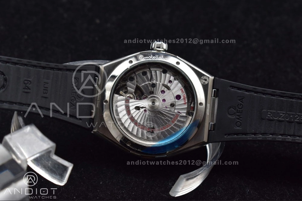 Constellation SS SBF 1:1 Best Edition Gray Dial on Black Gummy Strap A8900 Super Clone SoftTouch 1