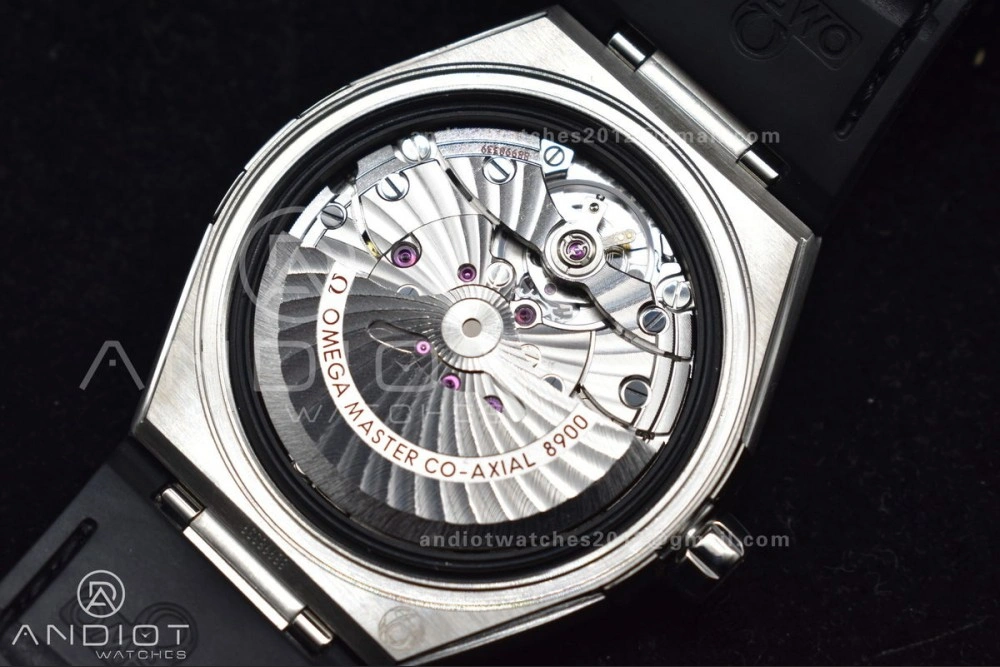 Constellation SS SBF 1:1 Best Edition Gray Dial on Black Gummy Strap A8900 Super Clone SoftTouch 1