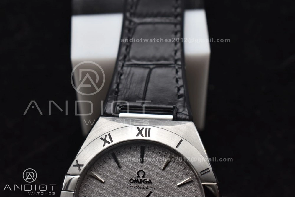 Constellation SS VSF 1:1 Best Edition Gray Dial on Black Gummy Strap A8900 Super Clone Compact 548