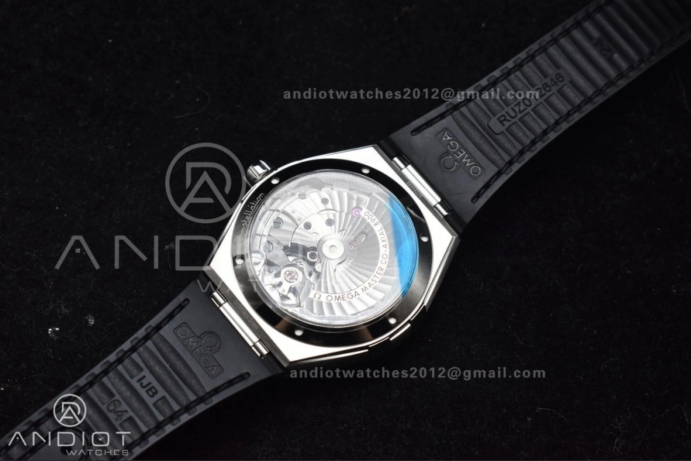 Constellation SS VSF 1:1 Best Edition Gray Dial on Black Gummy Strap A8900 Super Clone Compact 548