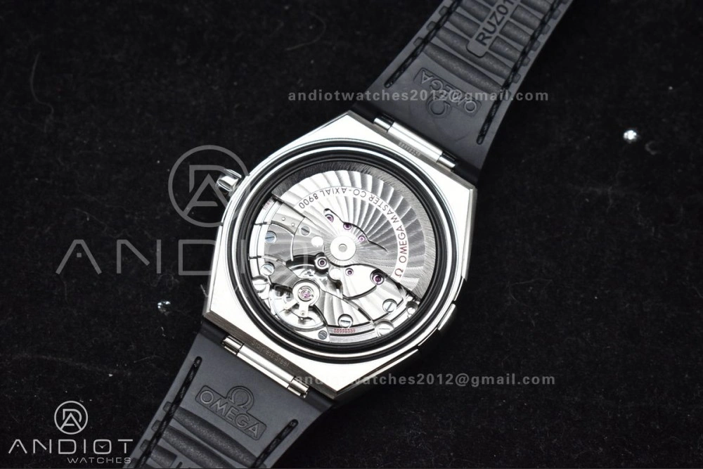 Constellation SS VSF 1:1 Best Edition Gray Dial on Black Gummy Strap A8900 Super Clone Compact 548