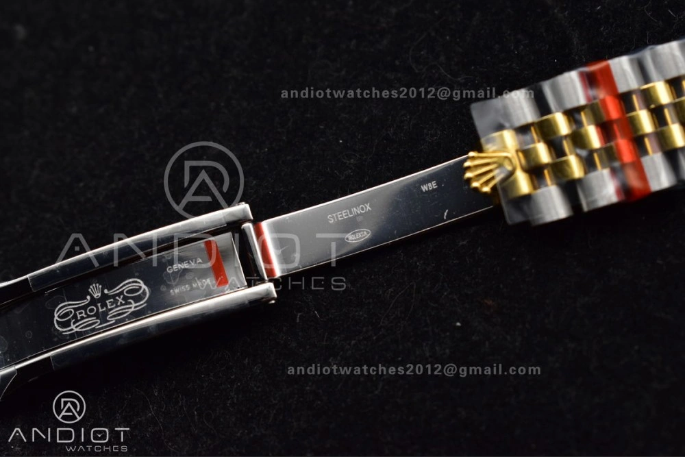 Lightweight DateJust 31 Ladies 278271 GSF 316L Steel White Dial Roman Markers on YG President Bracelet 550