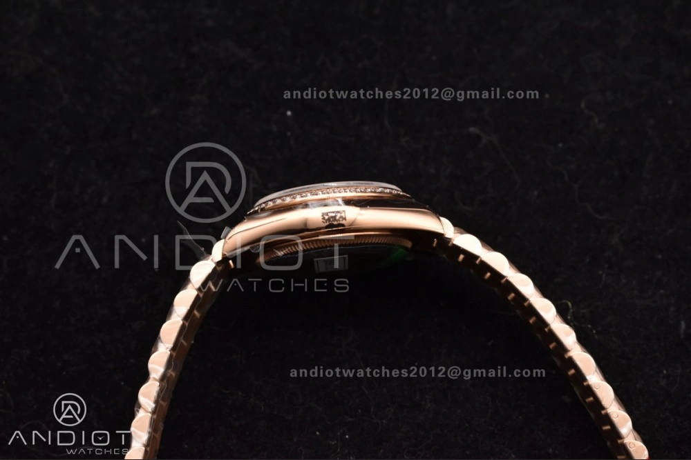DateJust 31 Ladies 278275 GSF 316L Steel MOP Diamond Dial On Full RG Case and President Sytle Bracelet WellDesigned 551