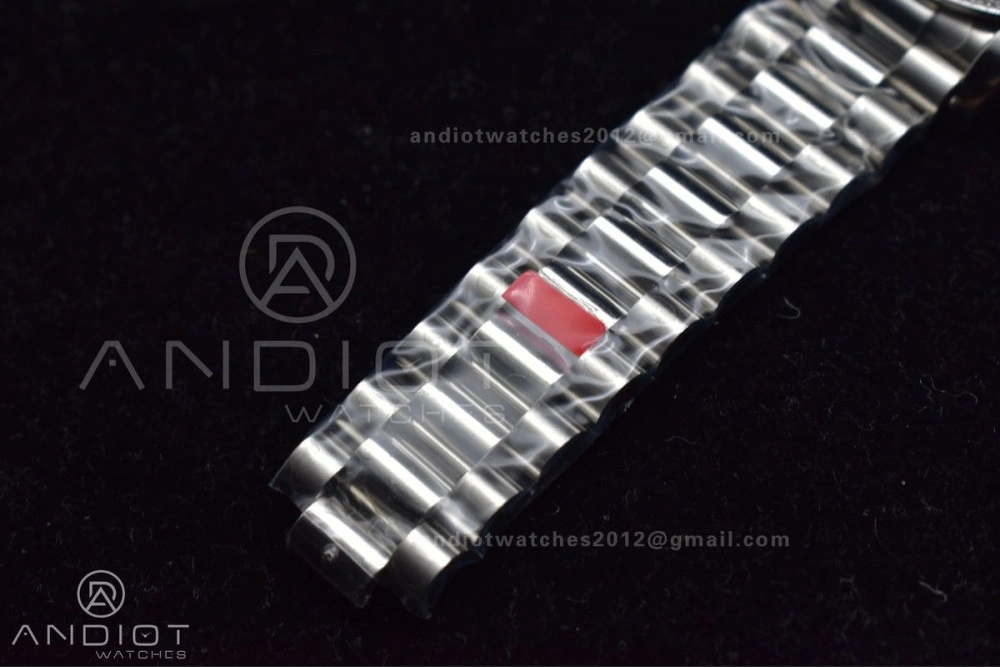 Contemporary DateJust 31 Ladies 278289 BPF 316L Steel Diamonds Bezel Purple Dial Roman Markers on President Style Bracelet 552