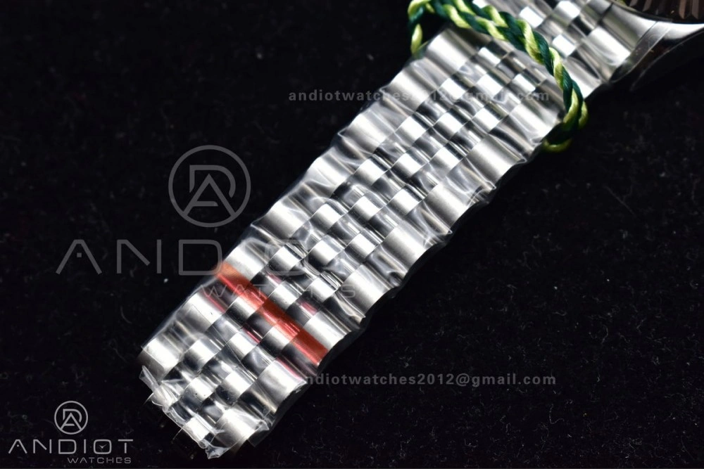 DateJust 31 Ladies 278289 WF 316L Steel Green Dial Stick Markers on President Syle Bracelet ZeroBulk 557