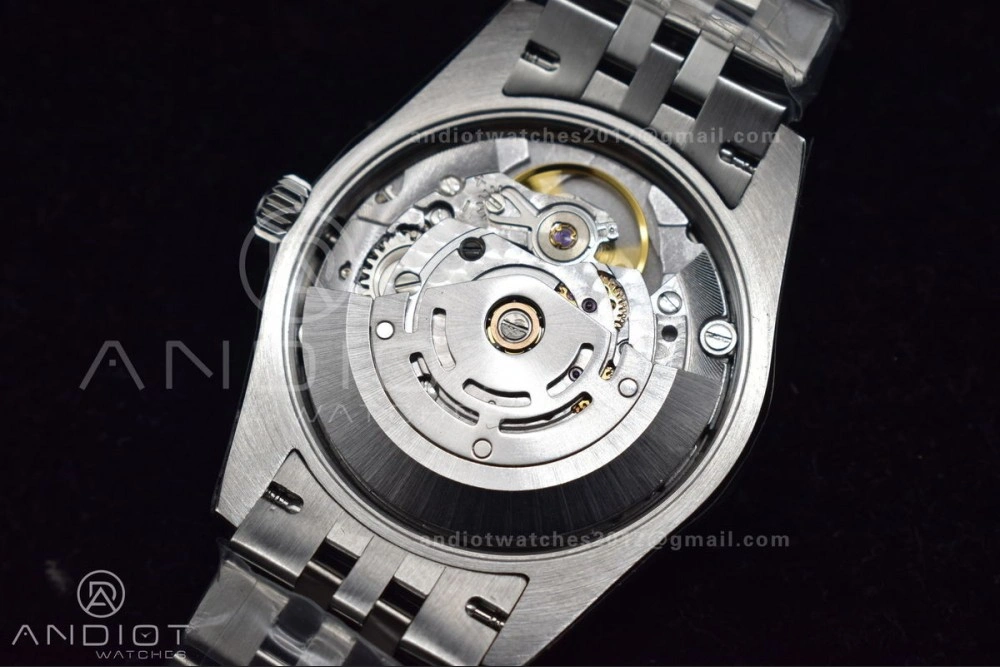DateJust 31 Ladies 278289 WF 316L Steel Green Dial Stick Markers on President Syle Bracelet ZeroBulk 557