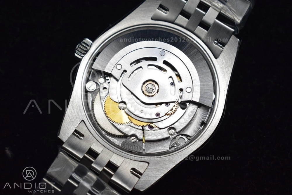 DateJust 31 Ladies 278289 WF 316L Steel Green Dial Stick Markers on President Syle Bracelet ZeroBulk 557